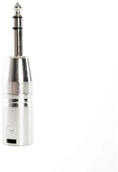 LightmaXX Adapter Klinke 6,3mm symmetrisch / XLR male (CH8021)