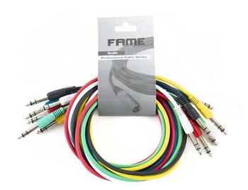LightmaXX Patchkabel stereo 6er-Pack 1 m (BC349/1)