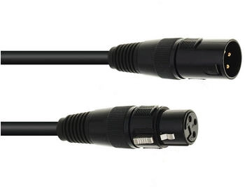 Eurolite DMX Kabel XLR 3pol 5m sw (3022785K)