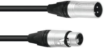 PSSO DMX Kabel XLR 3pol 3m sw Neutrik (30227810)