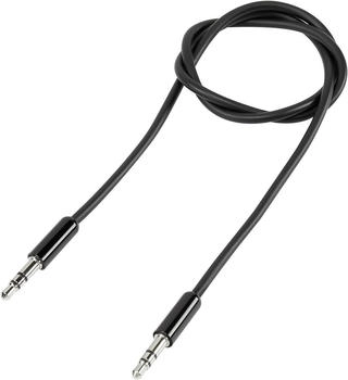 SpeaKa Professional SP-7870044 Klinke Audio Anschlusskabel 1.00 m Schwarz