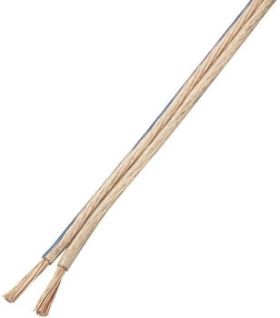 TRU Components Lautsprecherkabel (10 m 8 mm&sup2;) Lautsprecherkabel Transparent