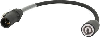 DAP powerCON-Ausgang zu powerCON TRUE1-Buchse Adapter 0,25 m (90564)