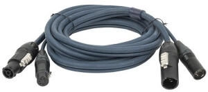 DAP FP-14 Hybridkabel powerCON TRUE1 & 5-poliger XLR DMX / Stromversorgung 6 m (FP146)