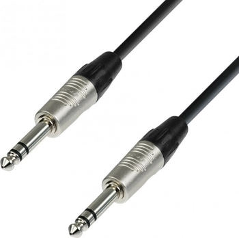Adam Hall Cables 4 STAR BVV 0600 Symmetrisches Kabel Rean Klinke TRS 6 m (K4BVV0600)
