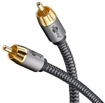 Goobay Mono-Cinchkabel 5 m Cinch-Stecker (65298)