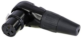 REAN Av RC3FR-B XLR-Steckverbinder Kupplung gewinkelt Polzahl: 3 1 St.