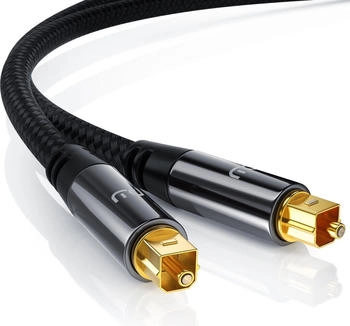 Primewire Optisches-Kabel s/pdif Toslink Lichtwellenleiter Audiokabel 5m (2878)