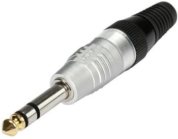 Sommer Cable HI-J63S Klinken-Steckverbinder 6.35 mm Stecker gerade Polzahl: 3 Stereo Silber 1 St.