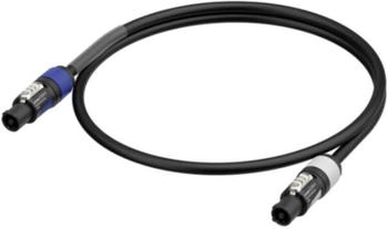 Neutrik 1036418 Strom Anschlusskabel Schwarz 5 m