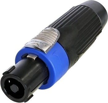 Neutrik NLT4FXXBAG Stecker Schwarz/Blau 1 St.