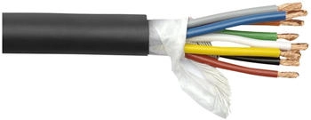 DAP SPK-825 Bühnen-Multilautsprecherkabel 8 x 2,5 mm schwarze Ummantelung (SD9304B)