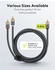 Goobay Cinch Y-Kabel 5 m Cinch-Stecker 2x Cinch-Stecker (Woofer). 5 m (65302)