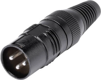 Sommer Cable HI-X3CM-M XLR-Steckverbinder Stecker gerade Polzahl: 3 Schwarz 1 St.