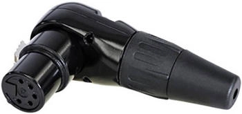 REAN Av RC5FR-B XLR-Steckverbinder Kupplung gewinkelt Polzahl: 5 1 St.