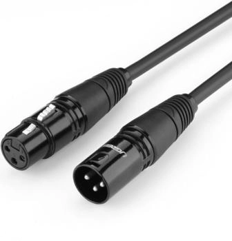 Ugreen Audio-Verlängerungskabel Mikrofonkabel Mikrofon XLR XLR 1 m (AV130) (66716-uniw)