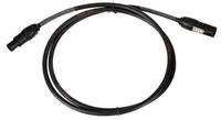 Neutrik 1027565 Strom Anschlusskabel Schwarz 2 m (1027565)