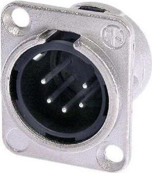 Neutrik NC5MD-LX XLR-Steckverbinder Flanschstecker Kontakte gerade Polzahl: