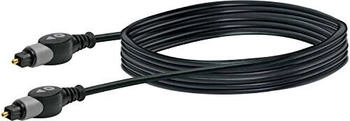 Schwaiger LWL2150533 Lichtwellenleiter Anschlusskabel 1,5 m schwarz (4004005504156)