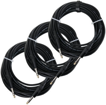 Pronomic Stage INSTS-10 Klinkenkabel 10m 3x SET (INSTS-10 3x Set)
