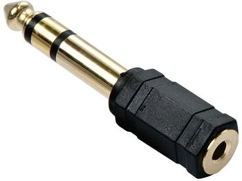 Lindy 35620 Stereo Audio-Adapter 3.5mm Klinkenbuchse an 6.3mm Klinkenstecker