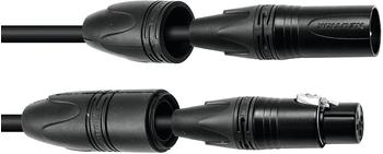 PSSO DMX Kabel IP65 3pol 1,5m sw Zuverlässiges DMX-Kabel für den Außeneinsatz (3022783A)