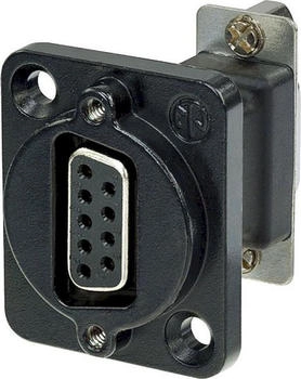Neutrik NADB9FF-B D-SUB Durchgangs-Einbaubuchse
