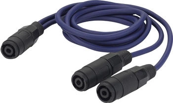 DAP FS12 2 Lautsprecherbuchse auf Lautsprecherbuchse 2 x 1,5 mm² 1,5 m (FS12150)