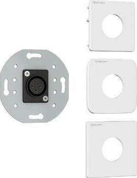 Kindermann Click Audio XLR Buchse Schwarz/Grau/Wei&szlig; (7456000412)