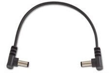 Rockboard Flat Power Cable 15 cm angled-angled (RBO CAB POWER 15 AA)