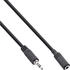 InLine Klinken Adapterkabel 4pol. 2,5mm Stecker / 4pol. 3,5mm Buchse, 2m (99308E)