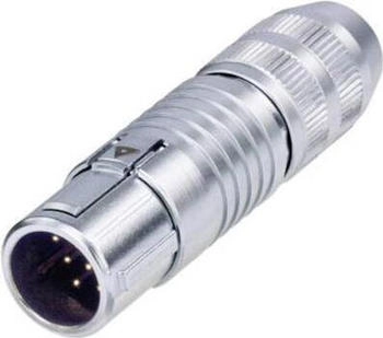 Neutrik miniCON Rundstecker Stecker, gerade, 12-polig (MSCM12)