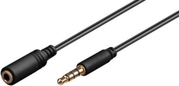 MicroConnect 3,5mm 3,5mm 1,5m Audiokabel 1,5m 3,5mm Schwarz Audiokabel (IPOD001B)