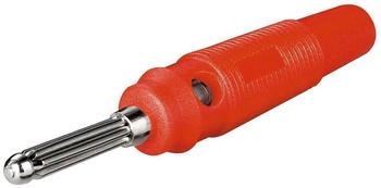 Goobay Bananenstecker 4mm rot