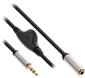 InLine Slim Audiokabel Klinke 3,5mm 0,25m 99253B