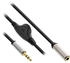 InLine Slim Audiokabel Klinke 3,5mm 0,25m 99253B