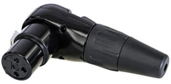 REAN av RC3FR-BAG XLR-Steckverbinder Kupplung gewinkelt Polzahl: 3 1 St.