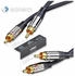 Sonero SON AC700-020 Cinch Stereo Kabel Cinch Stecker 2m (S-AC700-020)