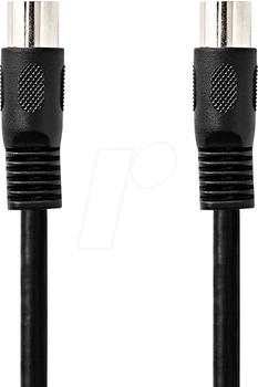 Nedis N CAGL20000BK10 Audio Kabel 5-pol DIN Stecker 1 m