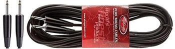 Stagg Standard Lautsprecherkabel Klinke/ Klinke 3 m schwarz (SSP3PP15)