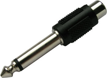 Schwaiger KHA4010 533 RCA 6.3mm Männlich/weiblich Schwarz Sichtverpackung (KHA4010533)