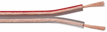 Shiverpeaks maximum connectivity Lautsprecherkabel 1,5mm² 48x0,20 CCA transparent 50m (06-185011)