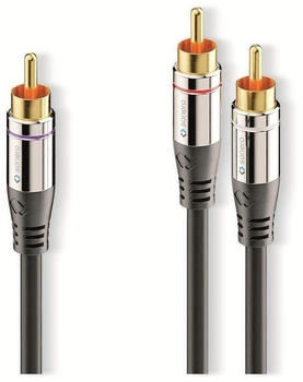 Sonero SON AC900-075 Cinch Subwoofer Kabel Cinch Stecker > 2x Stecker 7,5 m (S-AC900-075)
