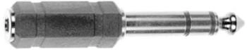 E+P Elektrik GS 33 Kabeladapter 6.35mm Stereo (M) 3.5mm Stereo (F) Schwarz schwarz GS 33