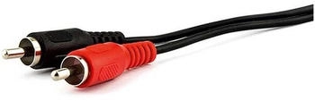 E+P Elektrik B 33/5 Audio-Kabel 5 m 2 x RCA Schwarz B 33/5