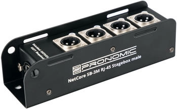 Pronomic 4-Kanal Multicore Stagebox XLR male RJ45 (00058781)