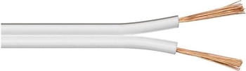 MicroConnect Bulk-Lautsprecherkabel 2,5 mm² 100,0m weiß (AUDSPEAKER2-100C)