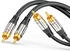 Sonero SON AC700-100 Cinch Stereo Kabel Cinch Stecker 10 m (S-AC700-100)
