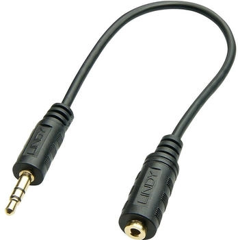 Lindy 35699 3,5 mm Klinken Stecker auf 2,5 mm Klinken Buchse 20 cm