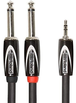 Roland RCC-10-3528V2 (3.5mm TRS-Dual 1/4" - 3m)